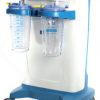 Suction unit Professional , continuous 60L/mn, 2x2L disposable liners (Hospivac350)