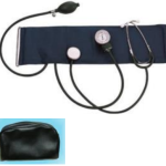 Blood Pressure meter Aneroid complete with Stethoscope-De luxe (Case)