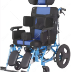 Wheelchair hydraulic reclining high back and adjust seat angle ( Palsy)