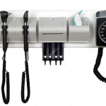 Diagnostic Set Wall mount Otoscope-Ophtalmoscope -Ear Speculum-Bp Meter