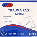 Dressing Trauma wound box of 25’s, size 200mmx 100mm