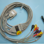 ECG Cable 10-Lead with button connectors