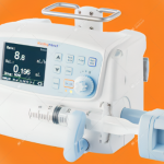 Infusion Syringe Pump 0.1-9999ml, Adjust KVO, 8 hrs Li Battery operation System Alarm, History log, Key