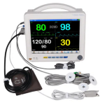 Patient Monitor 12” inch, 5-Parameters with Printer (Jerry model) Nibp/ /Spo2/Temp/ECG/ETC02