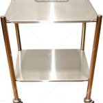 Trolley Dressing  2 Shelves Stainless steel Shelves (Small size)