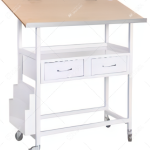 Icu Chart Trolley, 2 drawers