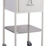 Trolley Emergency/ Anesthesia 1 drawer Epoxy coated