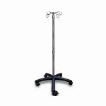 Drip Stand Plastic base four hooks (IV Stand Economy)