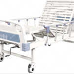 Hospital Bed 2-Function Economy 135Kg Iv Pole Side rails