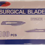 Surgical carbon Steel blades Sterile 100-Pack ( Scalpels)