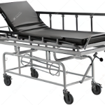Hospital Stretcher Gas spring Backrest, Trendelenburg and reverse, O2 cylinder Holder