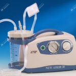 Suction unit Electric  Askir 20L/mn 1L Bottle autoclavable, 80KPa (Tracheostomy)