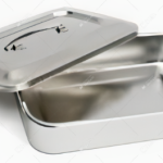 Tray instruments Large with Cover 525 X 325 X 65mm