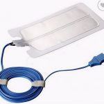 Diathermy Patient Plate disposable with cable